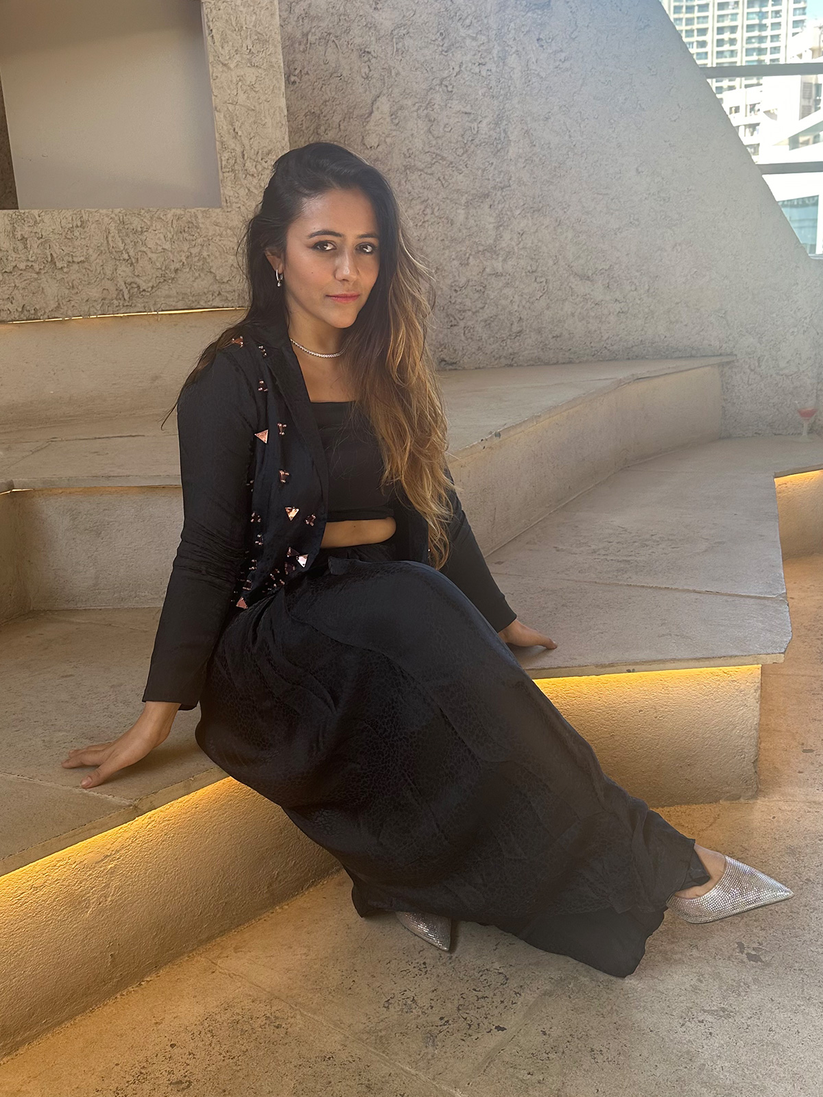 3d Black Skirt Set - Image 5