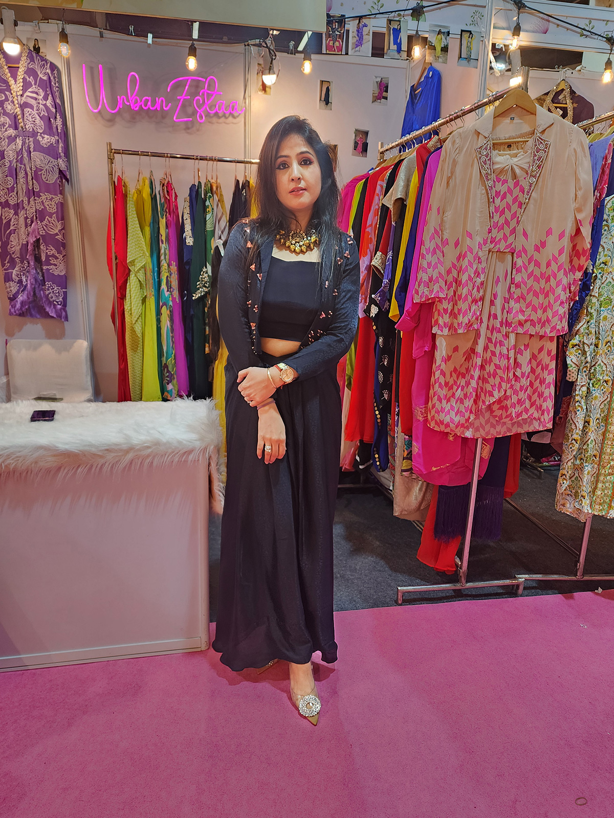 3d Black Skirt Set - Image 2